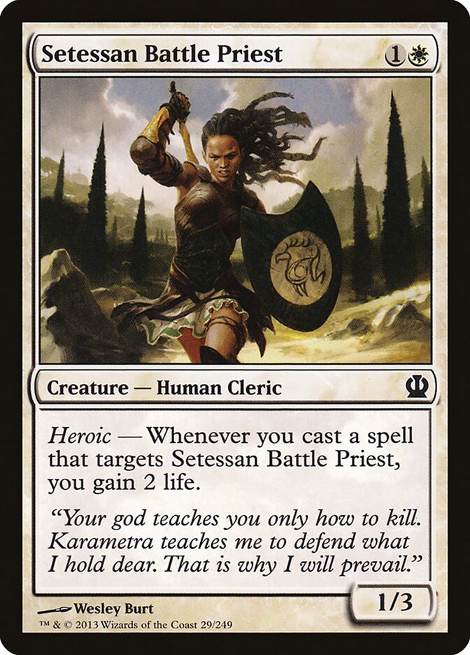 Setessan Battle Priest - carta Magic The Gathering