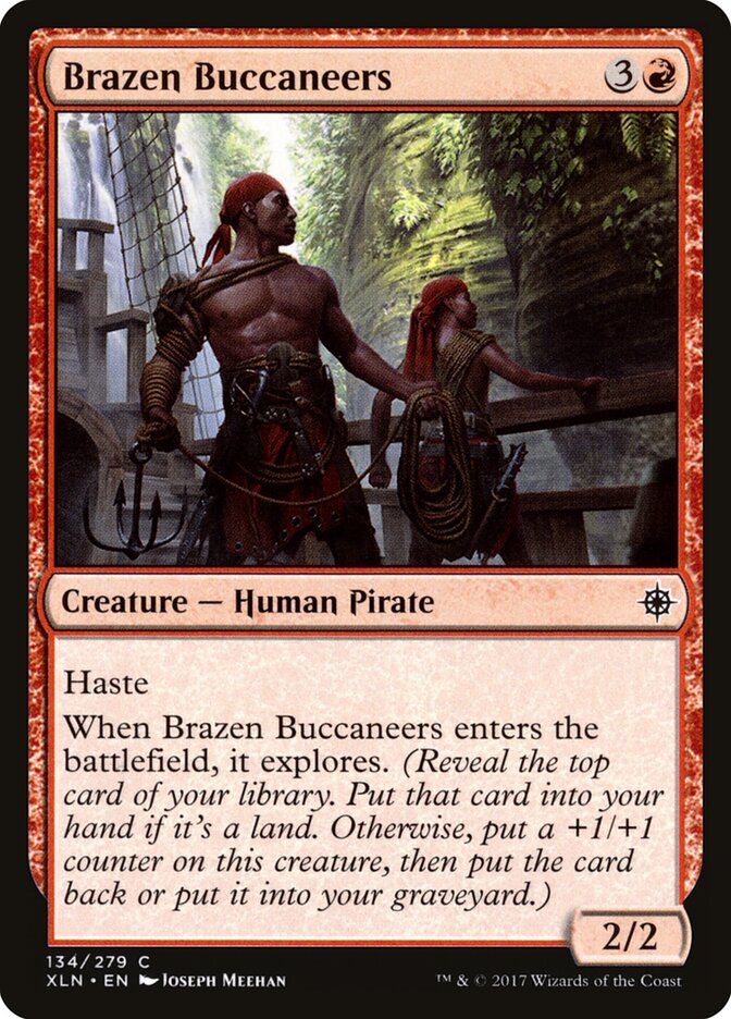 Brazen Buccaneers - carta Magic The Gathering