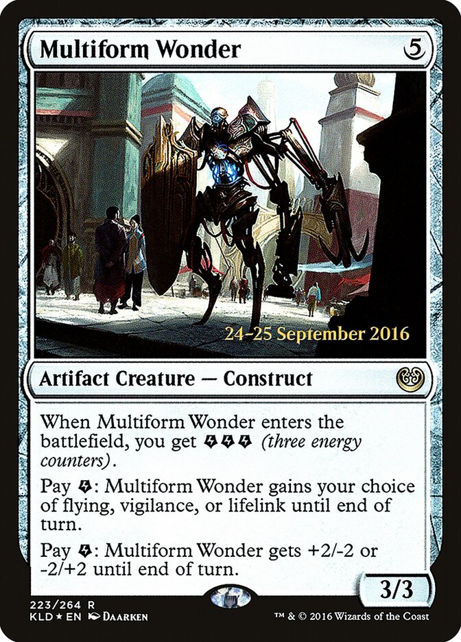Multiform Wonder - carta Magic The Gathering