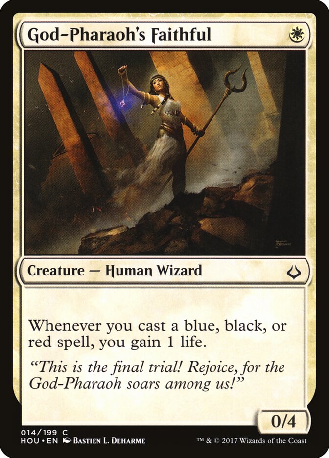 God-Pharaoh's Faithful - carta Magic The Gathering