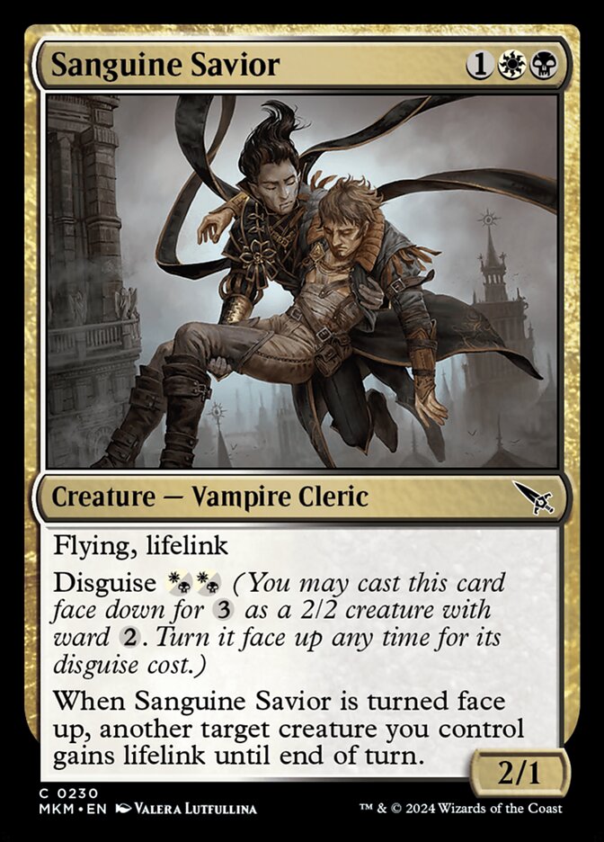 Sanguine Savior - MKM-230-NF-STD