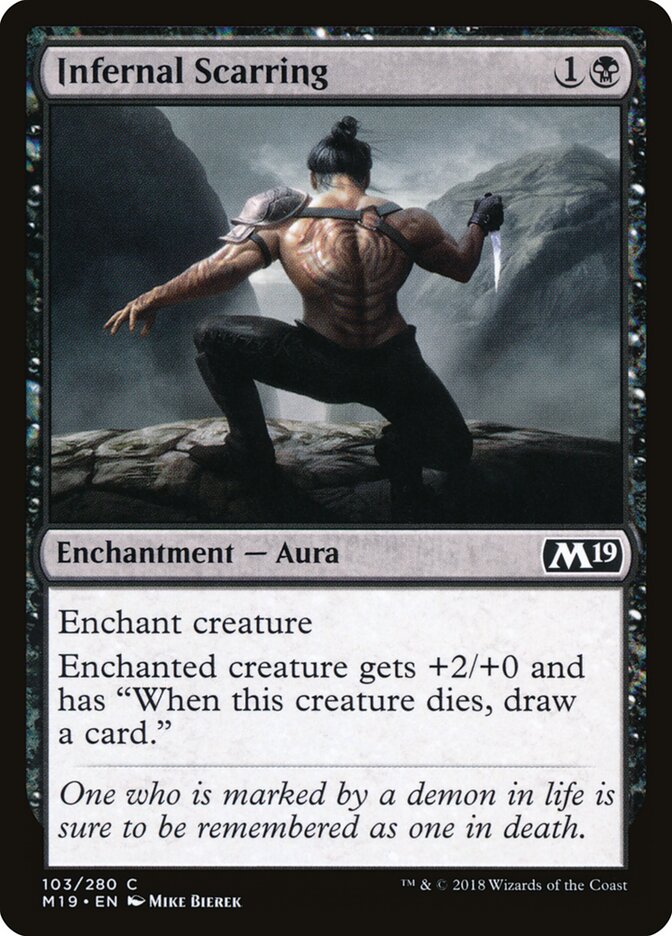 Infernal Scarring - carta Magic The Gathering