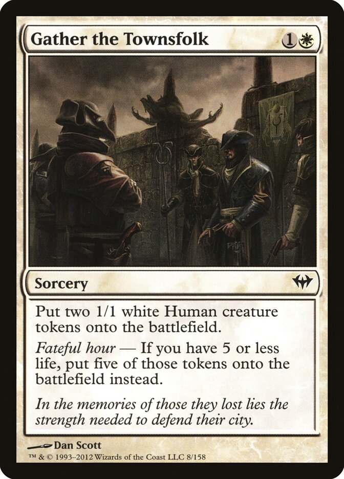 Gather the Townsfolk - carta Magic The Gathering