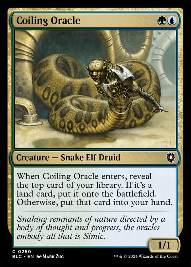 Coiling Oracle - carta Magic The Gathering