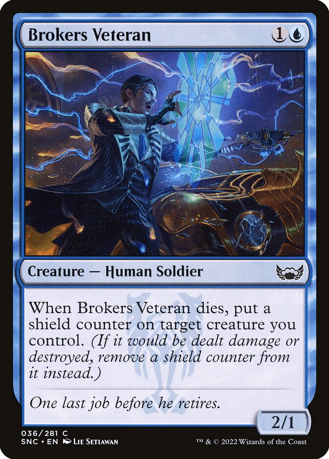 Brokers Veteran - carta Magic The Gathering