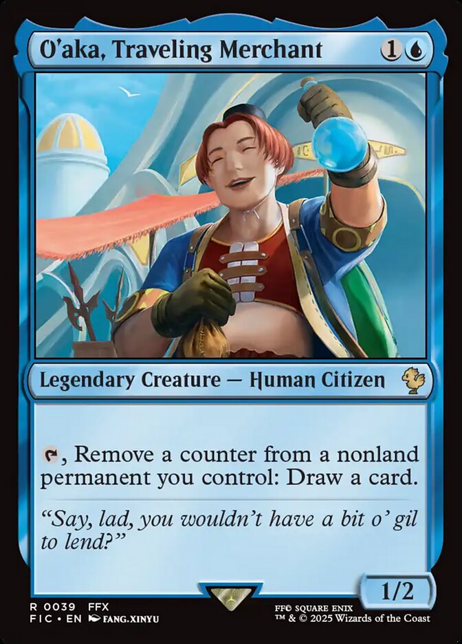 O'aka, Traveling Merchant - carta Magic The Gathering