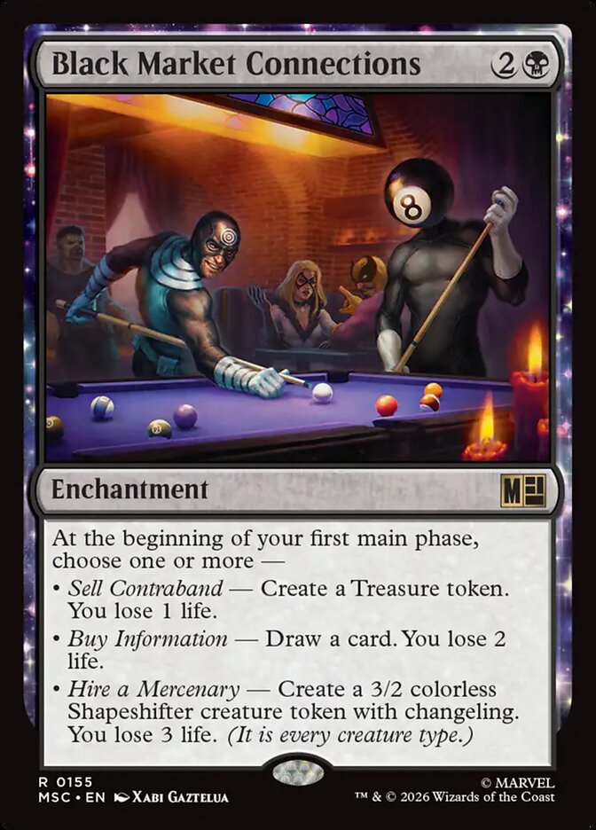 Black Market Connections - carta Magic The Gathering