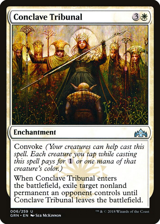 Conclave Tribunal - carta Magic The Gathering
