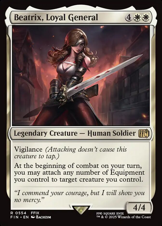 Beatrix, Loyal General - carta Magic The Gathering