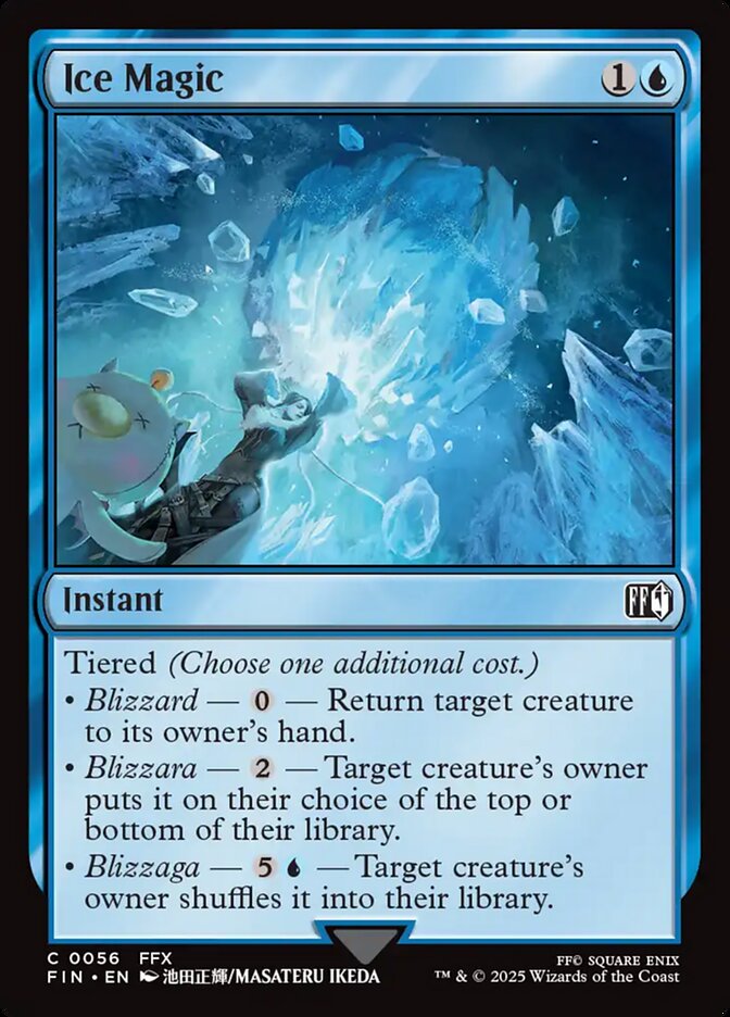 Ice Magic - carta Magic The Gathering