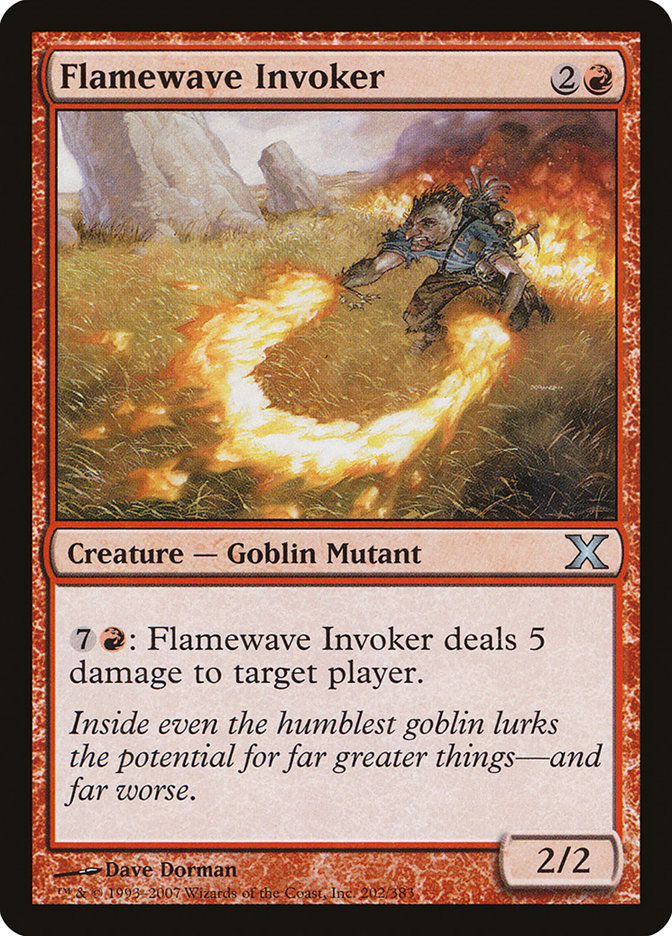 Flamewave Invoker - carta Magic The Gathering
