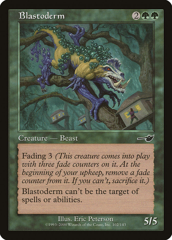 Blastoderm - carta Magic The Gathering