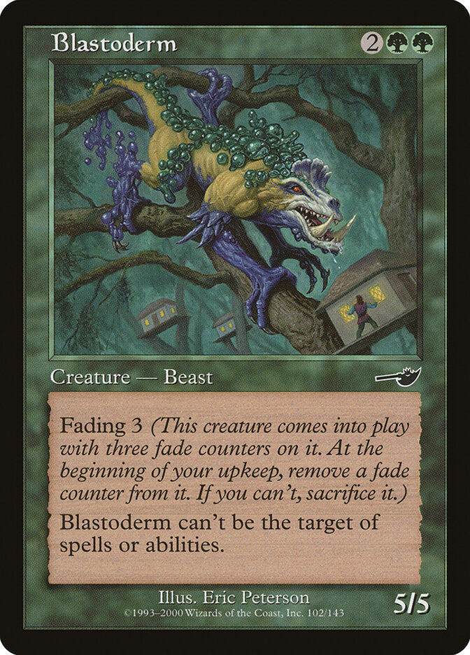 Blastoderm - carta Magic The Gathering