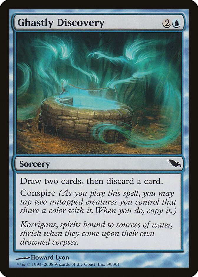 Ghastly Discovery - carta Magic The Gathering
