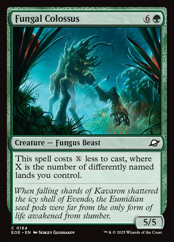Fungal Colossus - carta Magic The Gathering