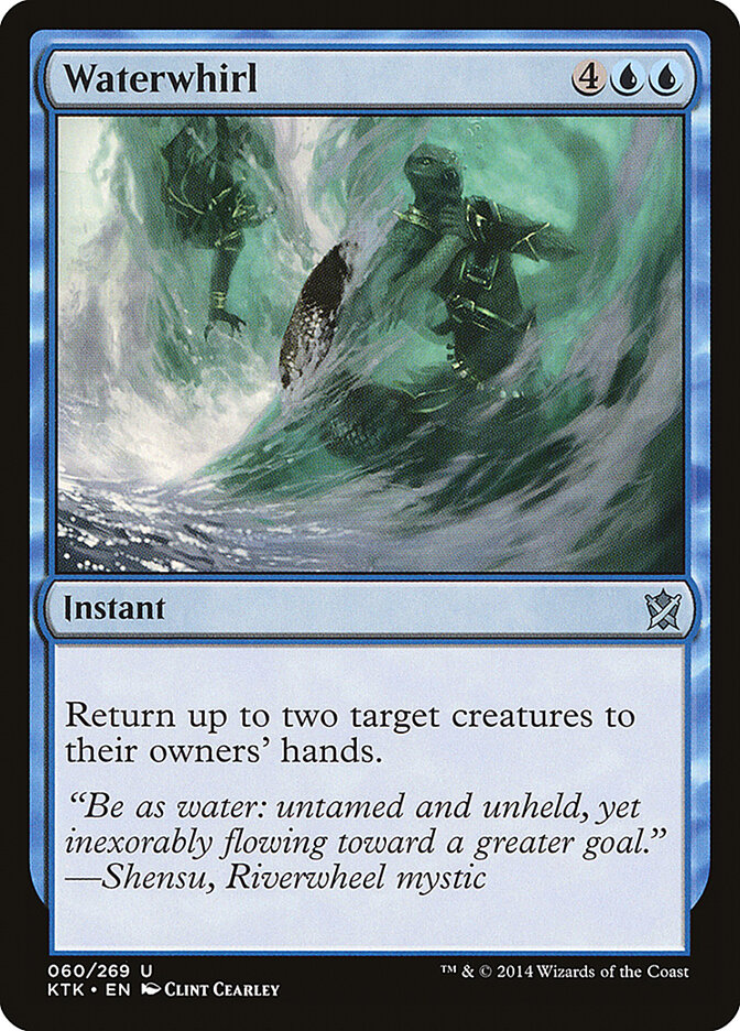 Waterwhirl - carta Magic The Gathering