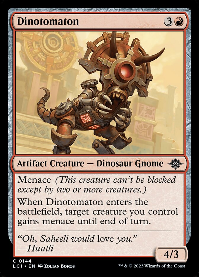 Dinotomaton - LCI-144-NF-STD