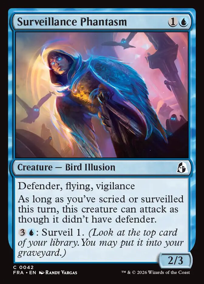 Surveillance Phantasm - carta Magic The Gathering