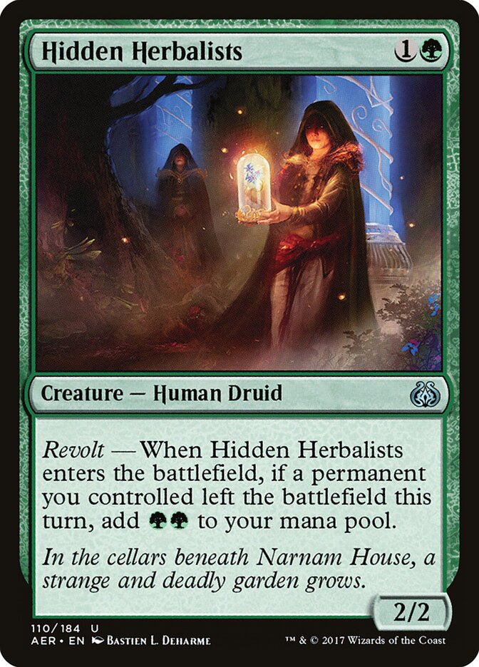Hidden Herbalists - carta Magic The Gathering