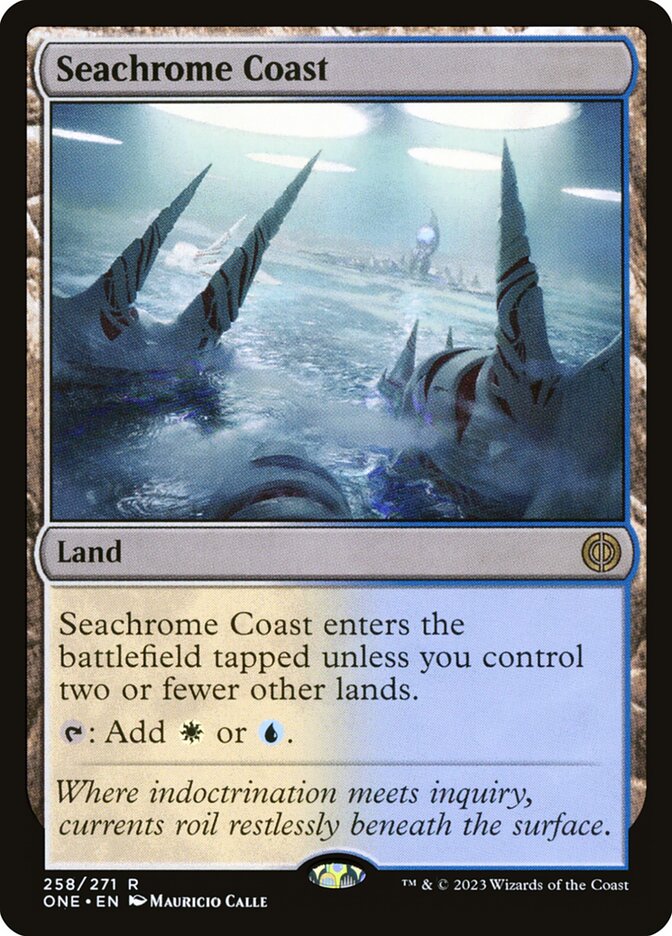 Seachrome Coast - carta Magic The Gathering