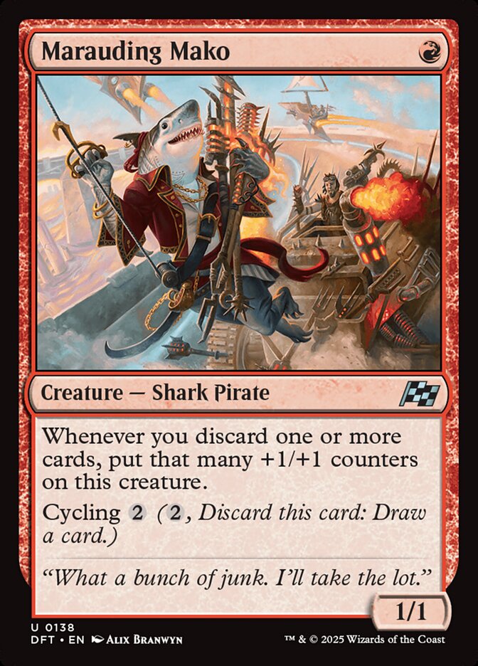 Marauding Mako - carta Magic The Gathering