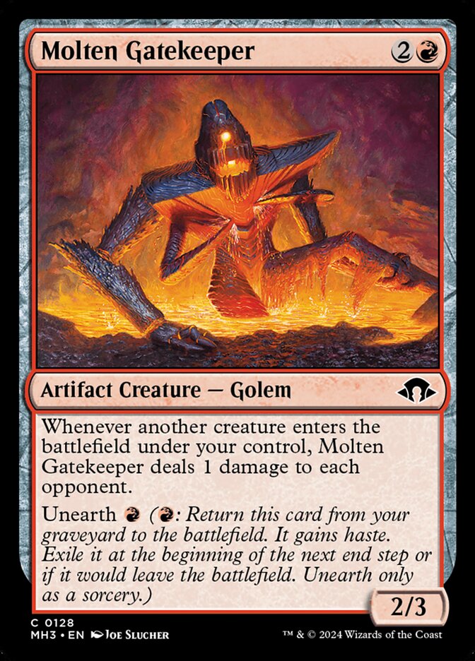 Molten Gatekeeper - carta Magic The Gathering