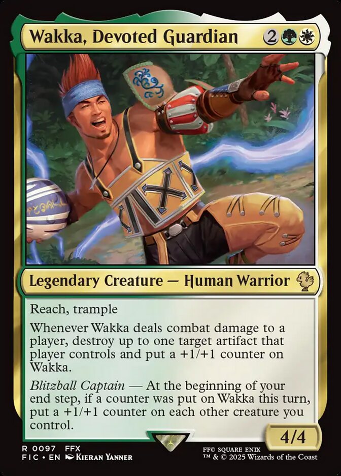 Wakka, Devoted Guardian - carta Magic The Gathering