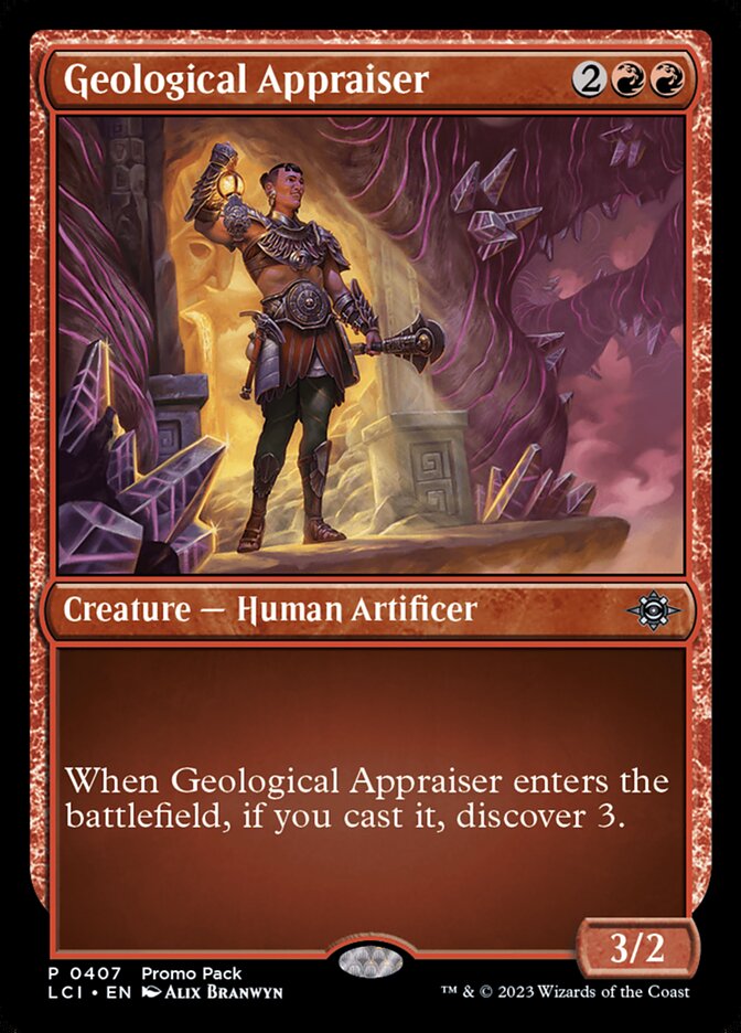 Geological Appraiser - carta Magic The Gathering