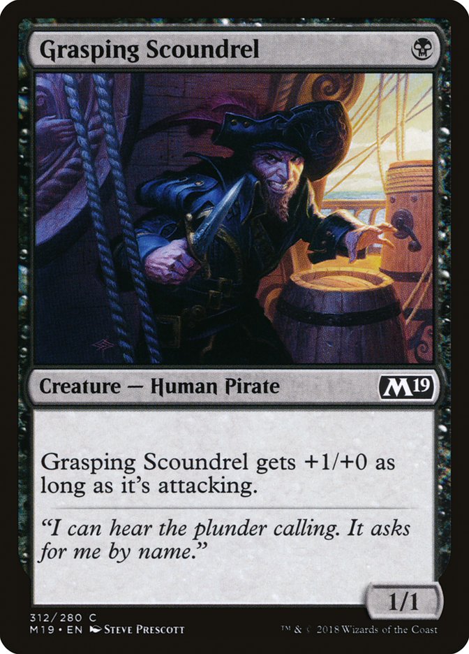 Grasping Scoundrel - carta Magic The Gathering