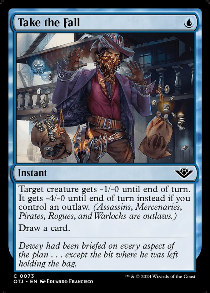 Take the Fall - carta Magic The Gathering