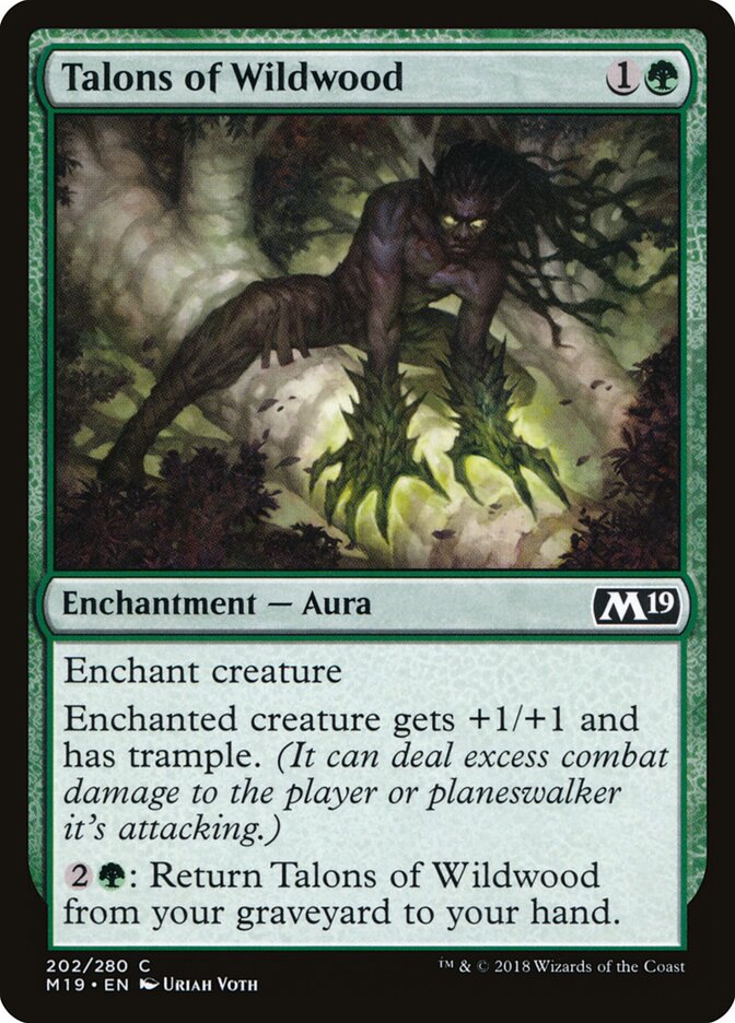 Talons of Wildwood - carta Magic The Gathering