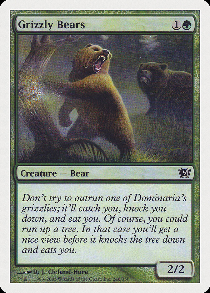 Grizzly Bears - carta Magic The Gathering