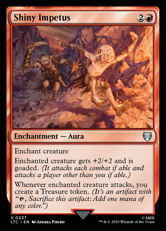 Shiny Impetus - carta Magic The Gathering