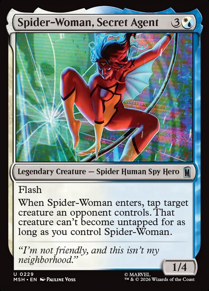 Spider-Woman, Secret Agent - carta Magic The Gathering