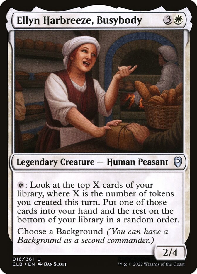 Ellyn Harbreeze, Busybody - carta Magic The Gathering