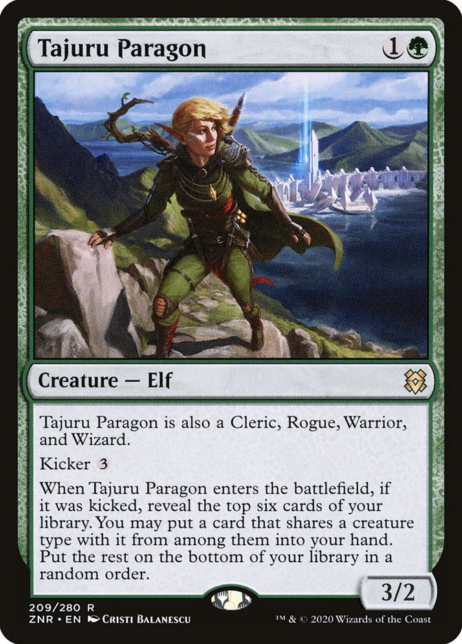 Tajuru Paragon - carta Magic The Gathering