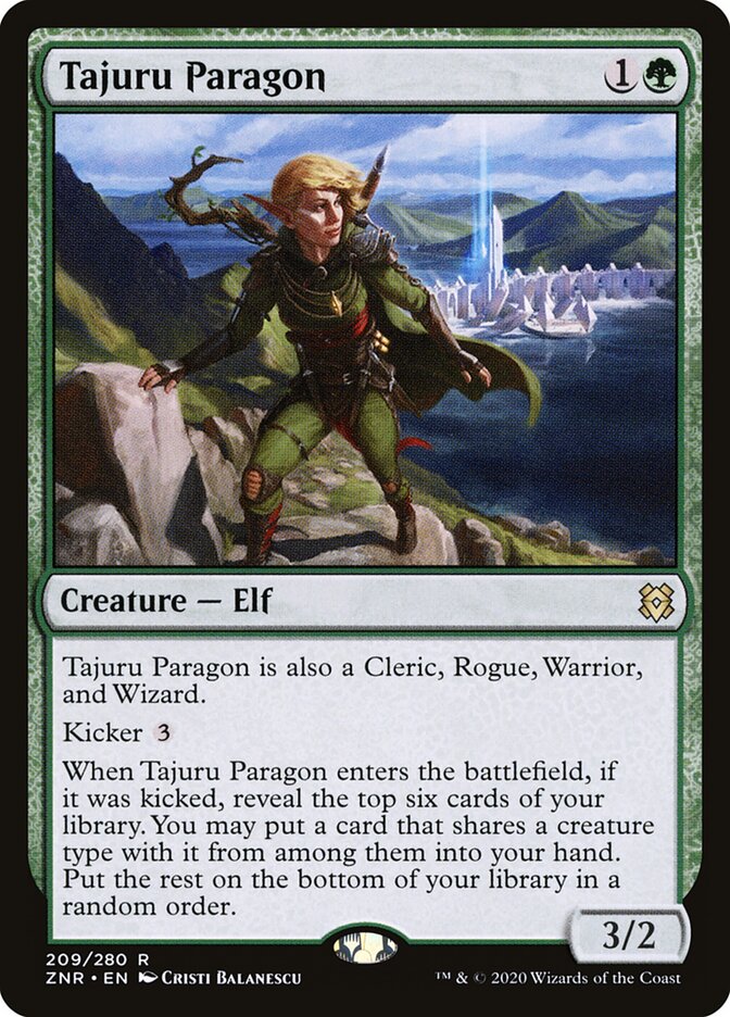 Tajuru Paragon - carta Magic The Gathering