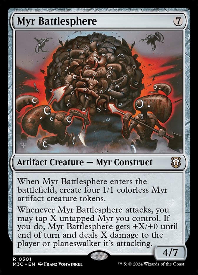 Myr Battlesphere - carta Magic The Gathering