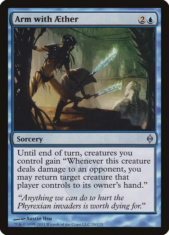 Arm with Aether - carta Magic The Gathering