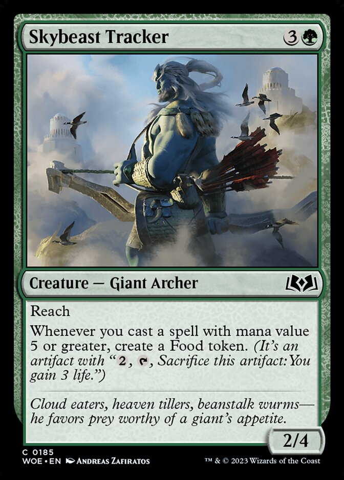 Skybeast Tracker - carta Magic The Gathering