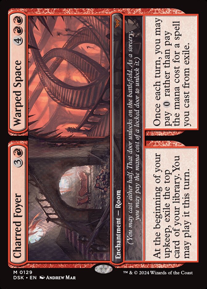 Charred Foyer // Warped Space - DSK-129-NF-STD