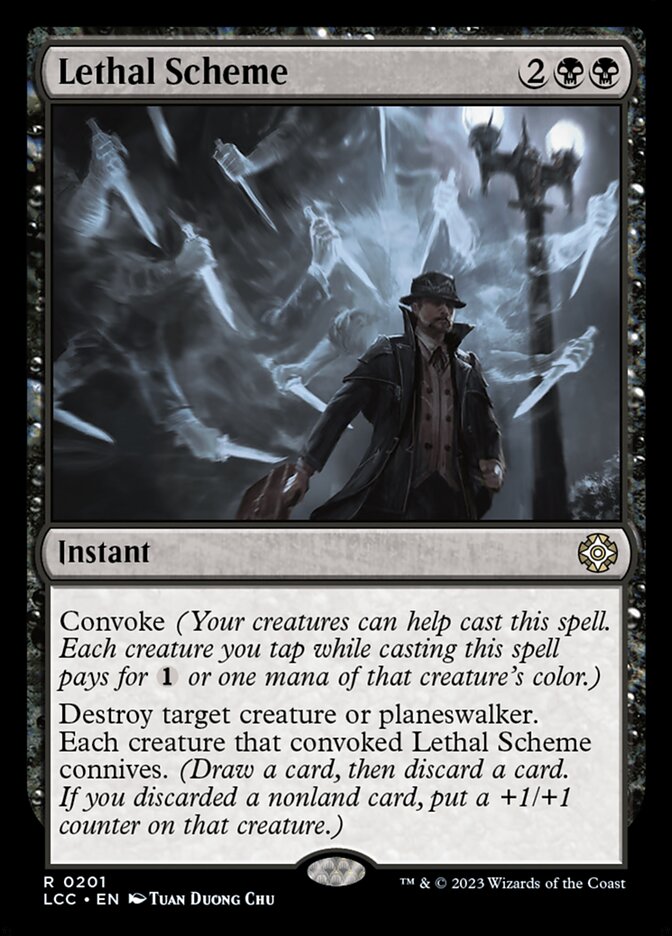 Lethal Scheme - carta Magic The Gathering