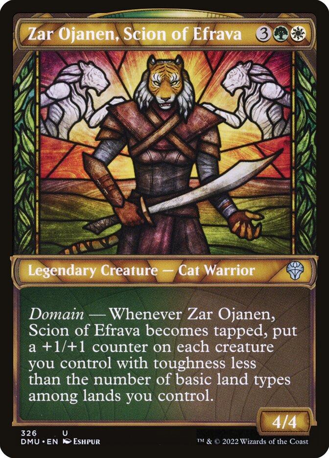 Zar Ojanen, Scion of Efrava - carta Magic The Gathering