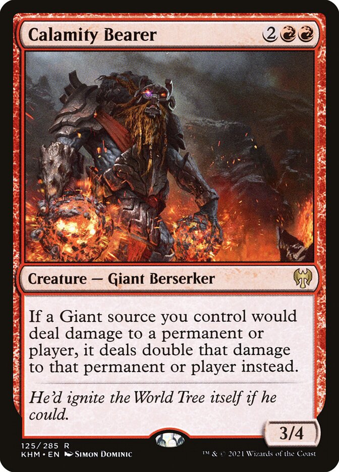 Calamity Bearer - carta Magic The Gathering