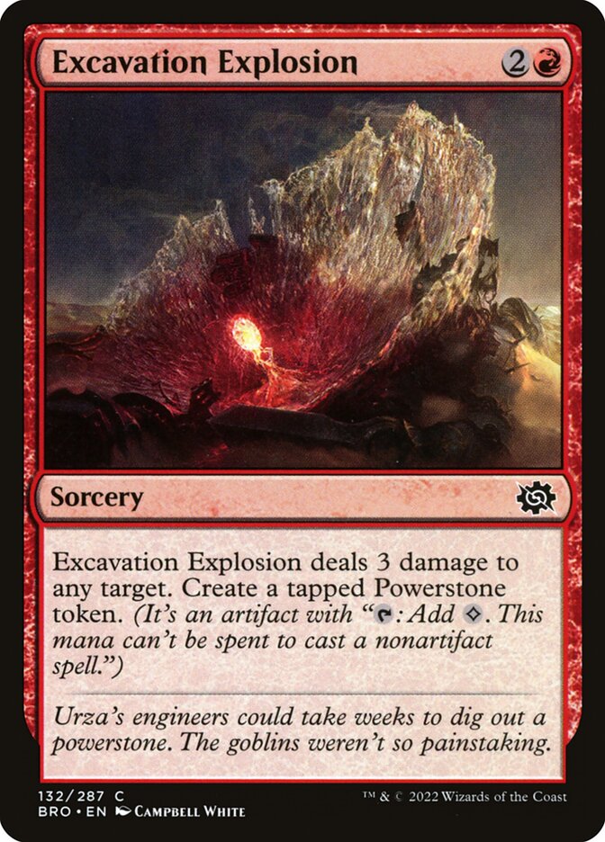 Excavation Explosion - carta Magic The Gathering