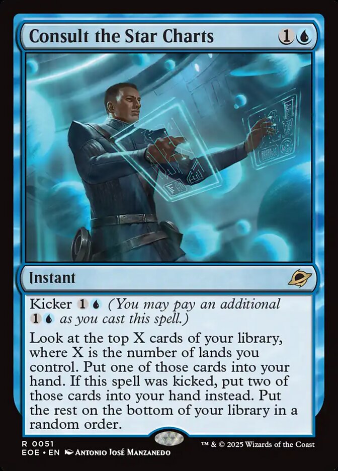 Consult the Star Charts - carta Magic The Gathering
