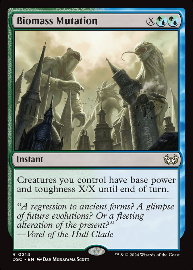 Biomass Mutation - carta Magic The Gathering