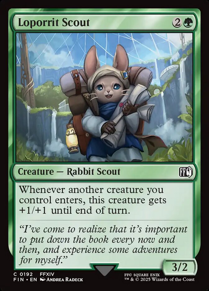 Loporrit Scout - carta Magic The Gathering