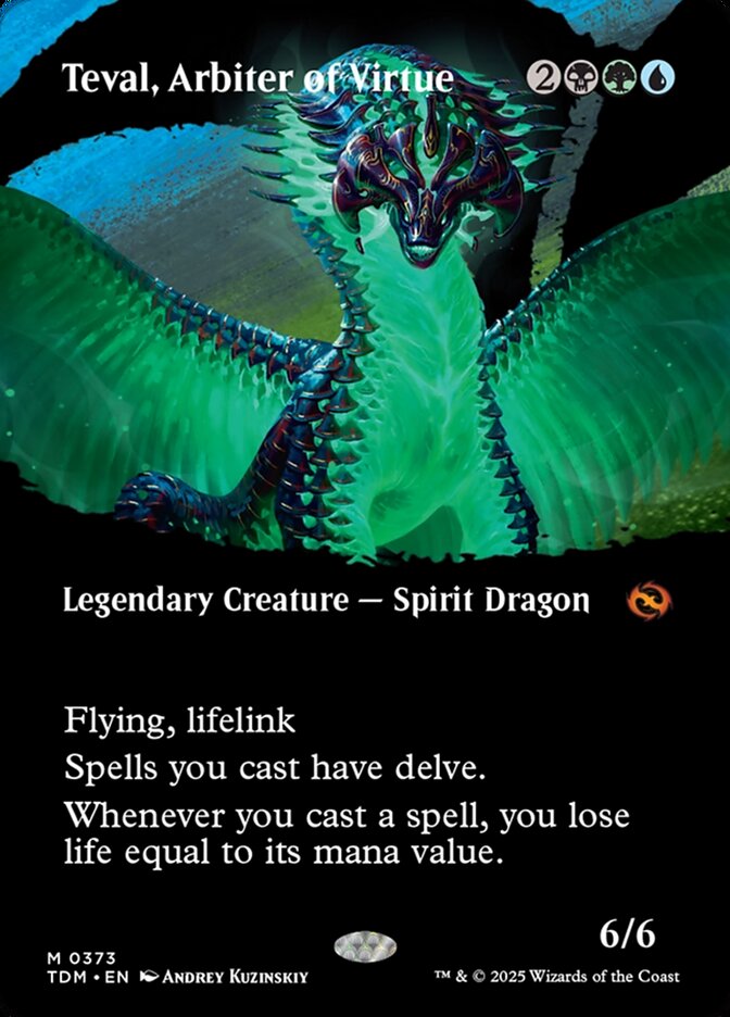 Teval, Arbiter of Virtue - carta Magic The Gathering