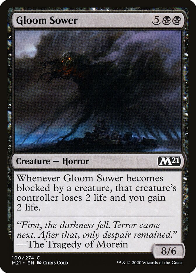 Gloom Sower - carta Magic The Gathering